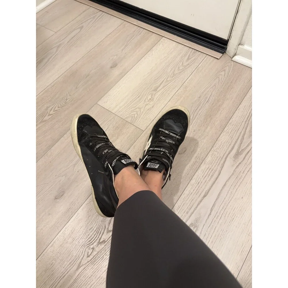 Size 39 - Golden Goose MidStar Black Edition High Top
